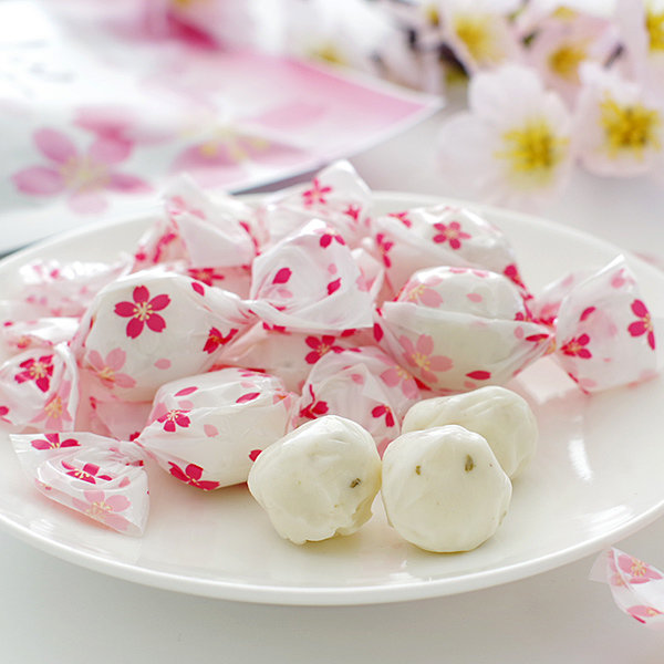 日本直邮 和风一粒樱 樱花糖果 69g/袋 5袋 春季限定 樱花乳糖